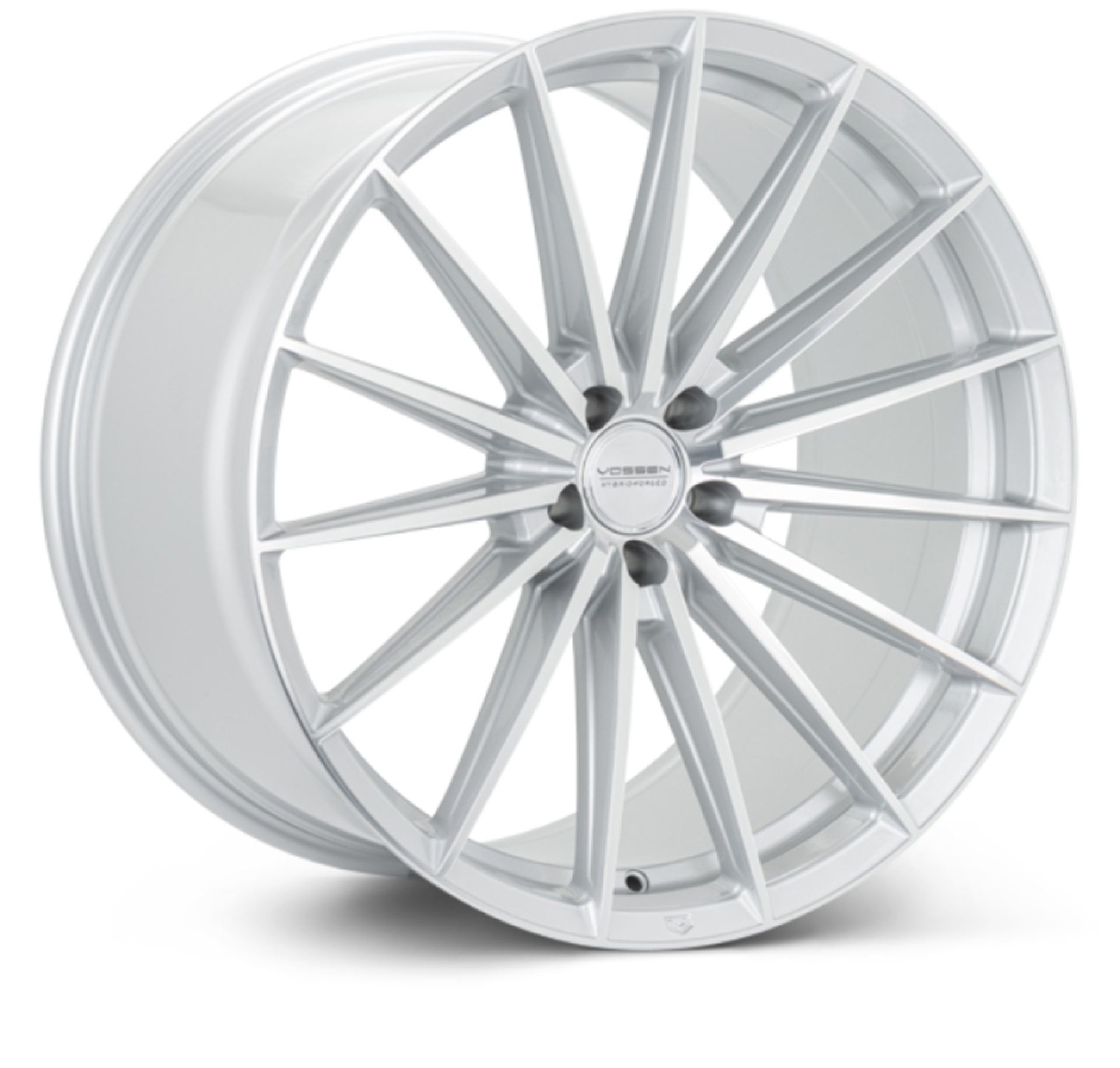 Picture of Vossen HFX-4 24x10 - 5x112 - ET5 - Deep - 66.5 - Silver Polished Wheel