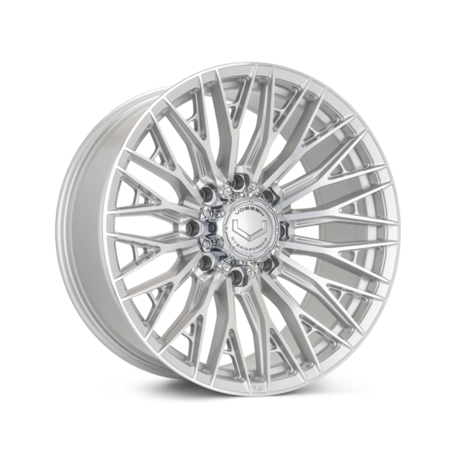 Picture of Vossen HFX-6 20x10 - 6x139.7 - ET-18 - Super Deep - 106.1 - Silver Polished Wheel
