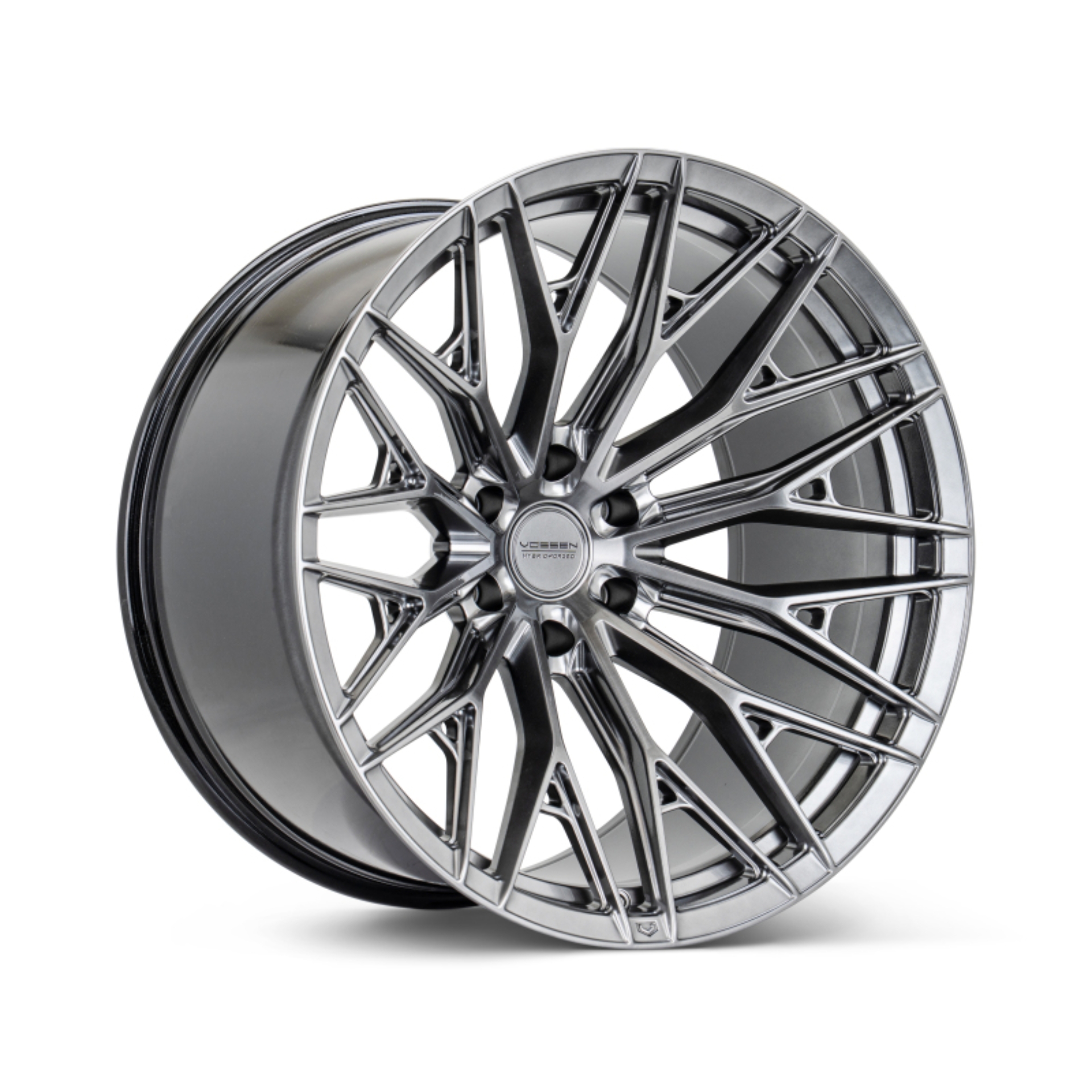 Picture of Vossen HFX-6 22x12 - 6x135 - ET-44 - Ultra Deep - 87.1 - Hyper Black Wheel