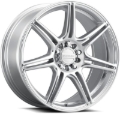 Picture of Raceline 148HS Apex 18x8in / 5X100 / 5X114.3 BP / 40mm Offset / 72.62mm Bore - Hyper Silver