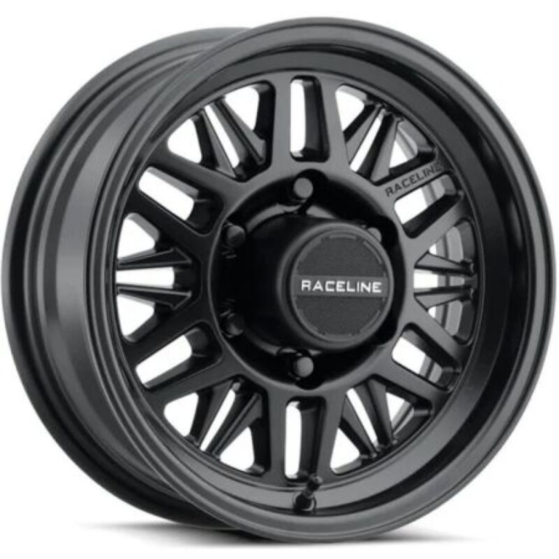 Picture of Raceline 451B Ryno TR Trailer 15x6in / 5X5 BP / 0mm Offset / 3.19mm Bore - Satin Black