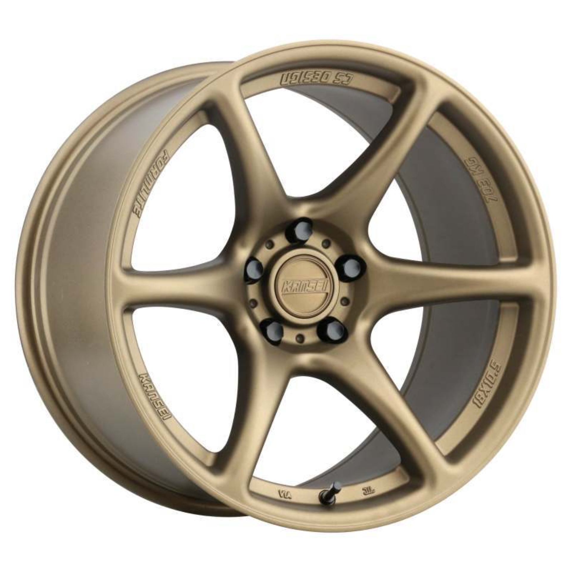 Picture of Kansei K11B Tandem 17x9in / 5X120 BP / 35mm Offset / 72.56mm Bore - Textured Bronze