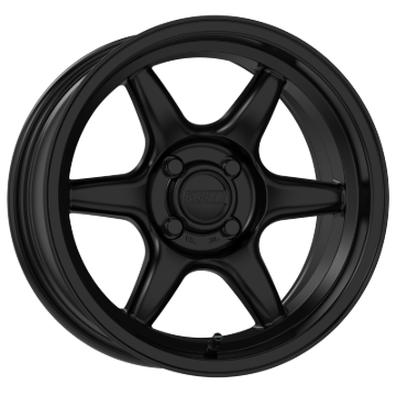 Picture of Kansei K11B Tandem 15x8in / 4X114.3 BP / 0mm Offset / 73.1mm Bore - Satin Black