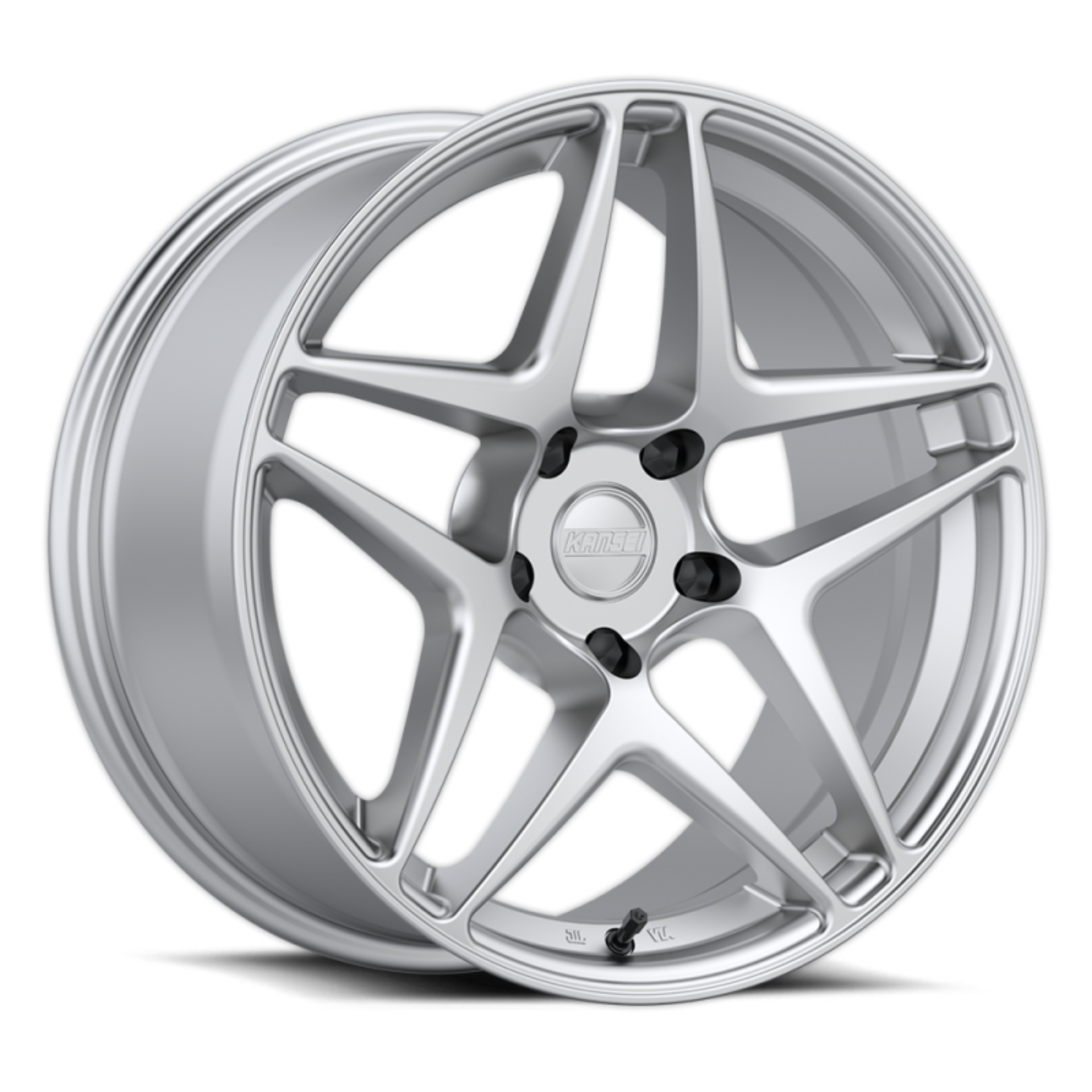 Picture of Kansei K15H Astro 18x8.5in / 5X112 BP / 35mm Offset / 66.56mm Bore - Hyper Silver