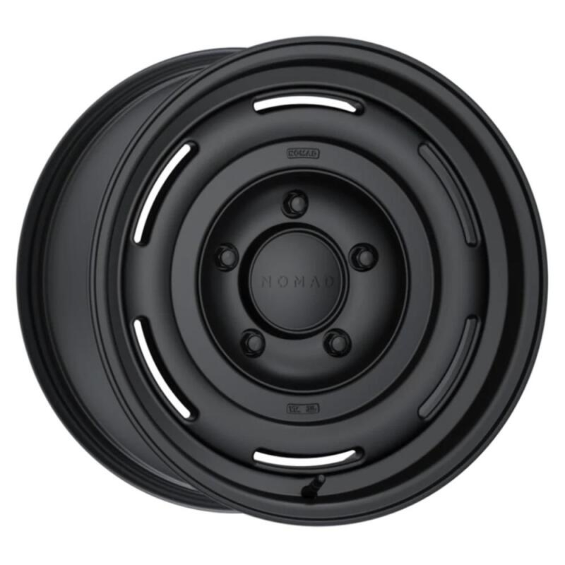 Picture of Nomad N504SB Field 16x7in / 5X139.7 BP / -12mm Offset / 107.95mm Bore - Satin Black