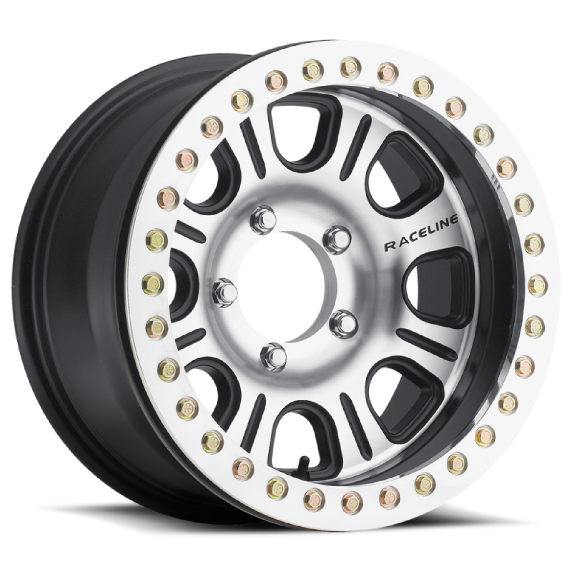 Picture of Raceline RT232 Monster BMF 17x8.5in / BLANK BP / 0mm Offset / 83.82mm Bore - Satin Black Machined