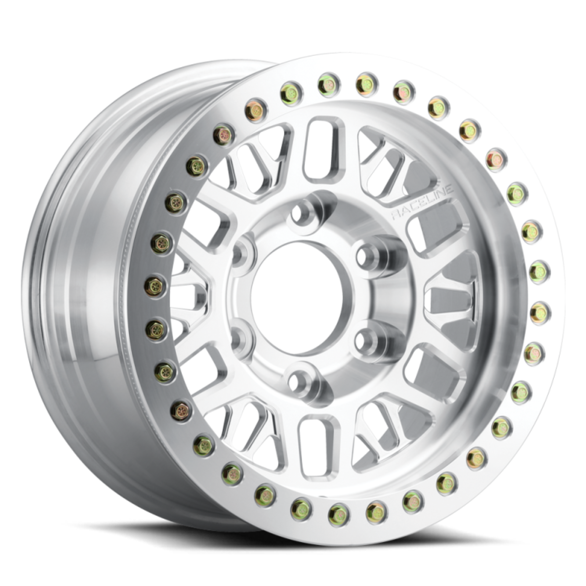 Picture of Raceline RT951F Ryno Forged 18x9in / 6X165.1 DBP BP / -12mm Offset / 108mm Bore - Machined Raw