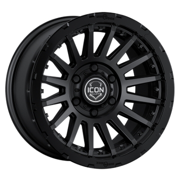 Picture of ICON Recon Pro 18x9 6 x 5.5 25mm Offset 6in BS 95.1mm Bore Satin Black Wheel