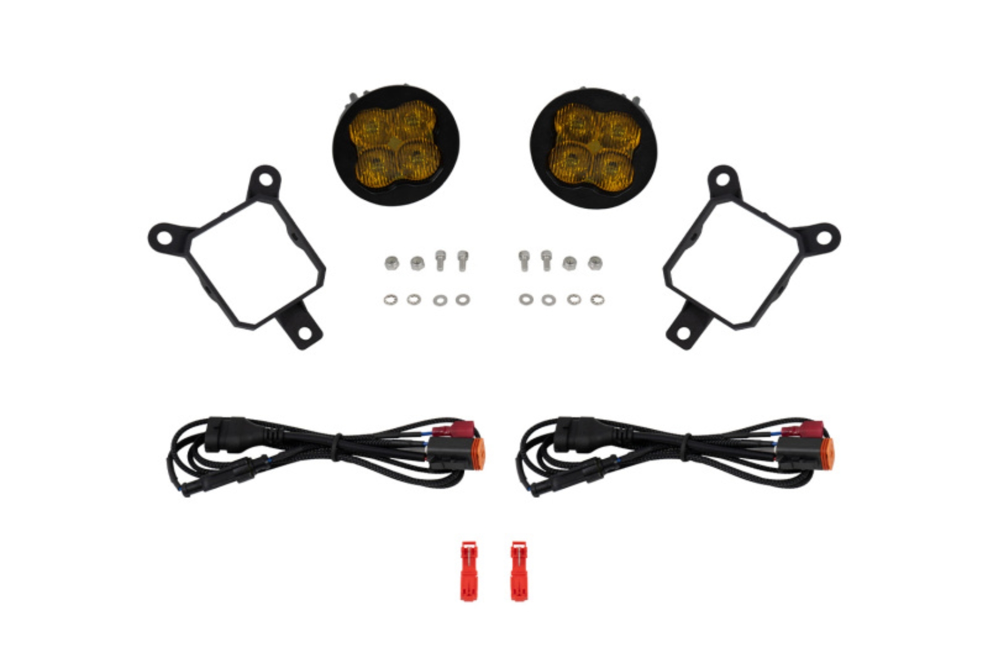 Picture of Diode Dynamics 2024+ Subaru Forester SS3 LED Sport Type Y Fog Light Kit - Yellow SAE