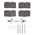 Picture of R1 1991-1999 Dodge STEALTH Front R1 Ceramic Pads & Hardware Kit