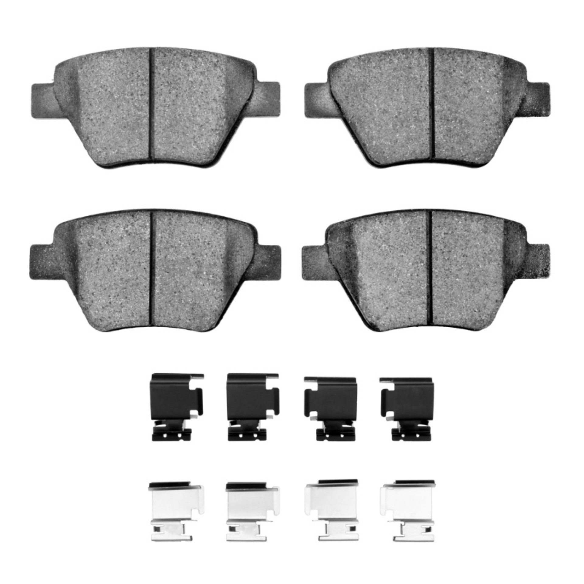 Picture of R1 2005-2016 Audi A3 Quattro Rear R1 Ceramic Pads & Hardware Kit