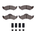Picture of R1 1998-1999 Dodge Dakota 4WD Front R1 Semi Met Pads & Hardware Kit