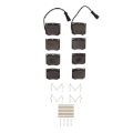 Picture of R1 1989-2003 Bentley AZURE Front R1 Optimum OE Pads & Hardware Kit