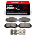 Picture of R1 2007-2018 Chrysler Town & Country Front R1 Optimum OE Pads & Hardware Kit