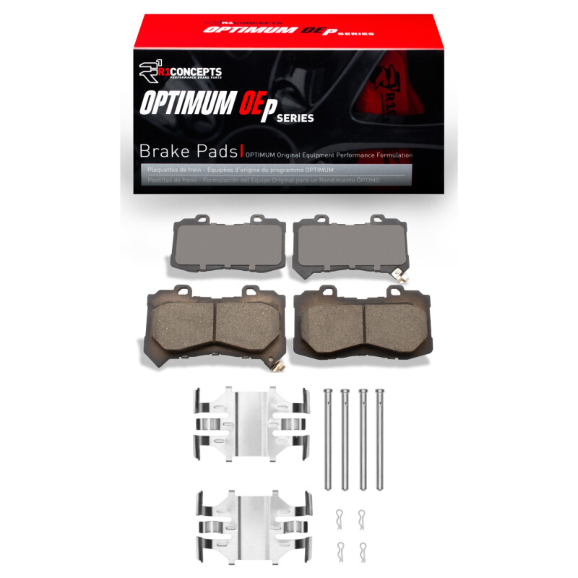 Picture of R1 2015-2020 Chevrolet Colorado Front R1 Optimum OE Pads & Hardware Kit