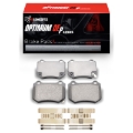 Picture of R1 2018-2025 Subaru WRX Rear R1 Optimum OE Pads & Hardware Kit