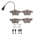 Picture of R1 2015-2025 Audi Q3 Rear R1 Euro Ceramic Pads & Hardware Kit