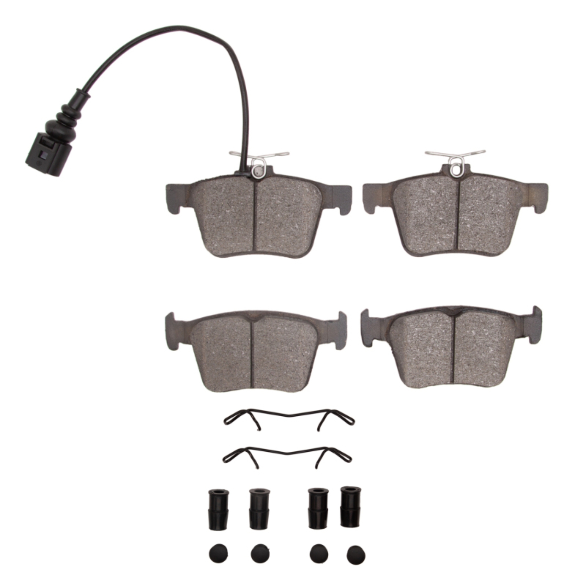 Picture of R1 2015-2025 Audi Q3 Rear R1 Euro Ceramic Pads & Hardware Kit