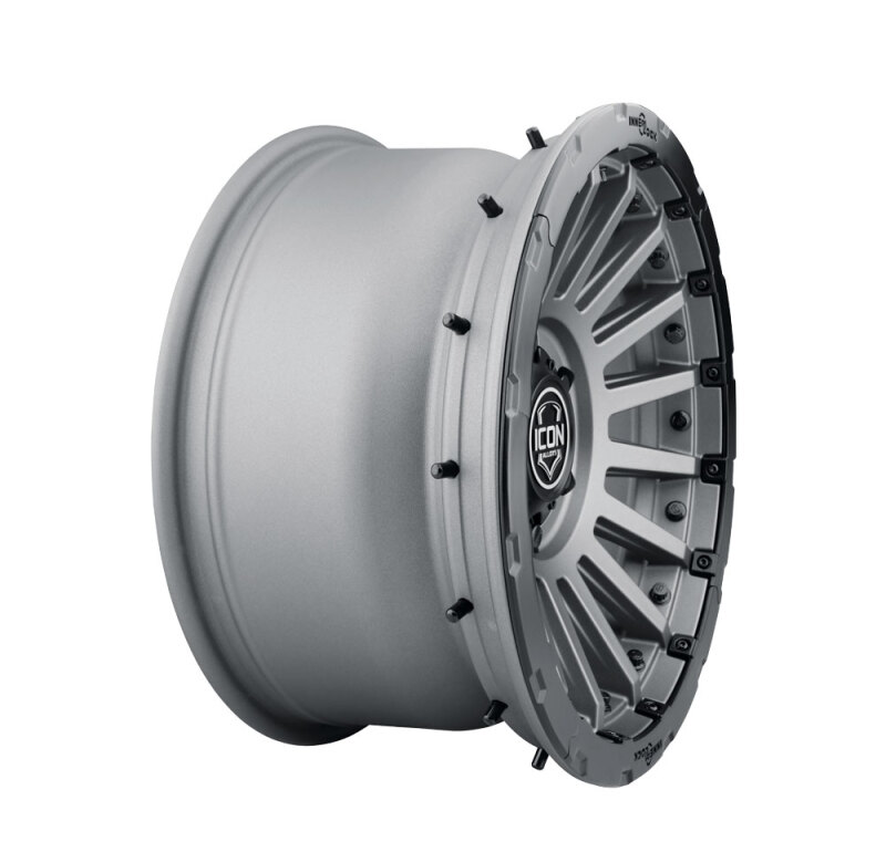Picture of ICON Alloys Recon Pro Satin Charcoal- 18 X 9 - 6 X 5.5 - 0MM 5in BS