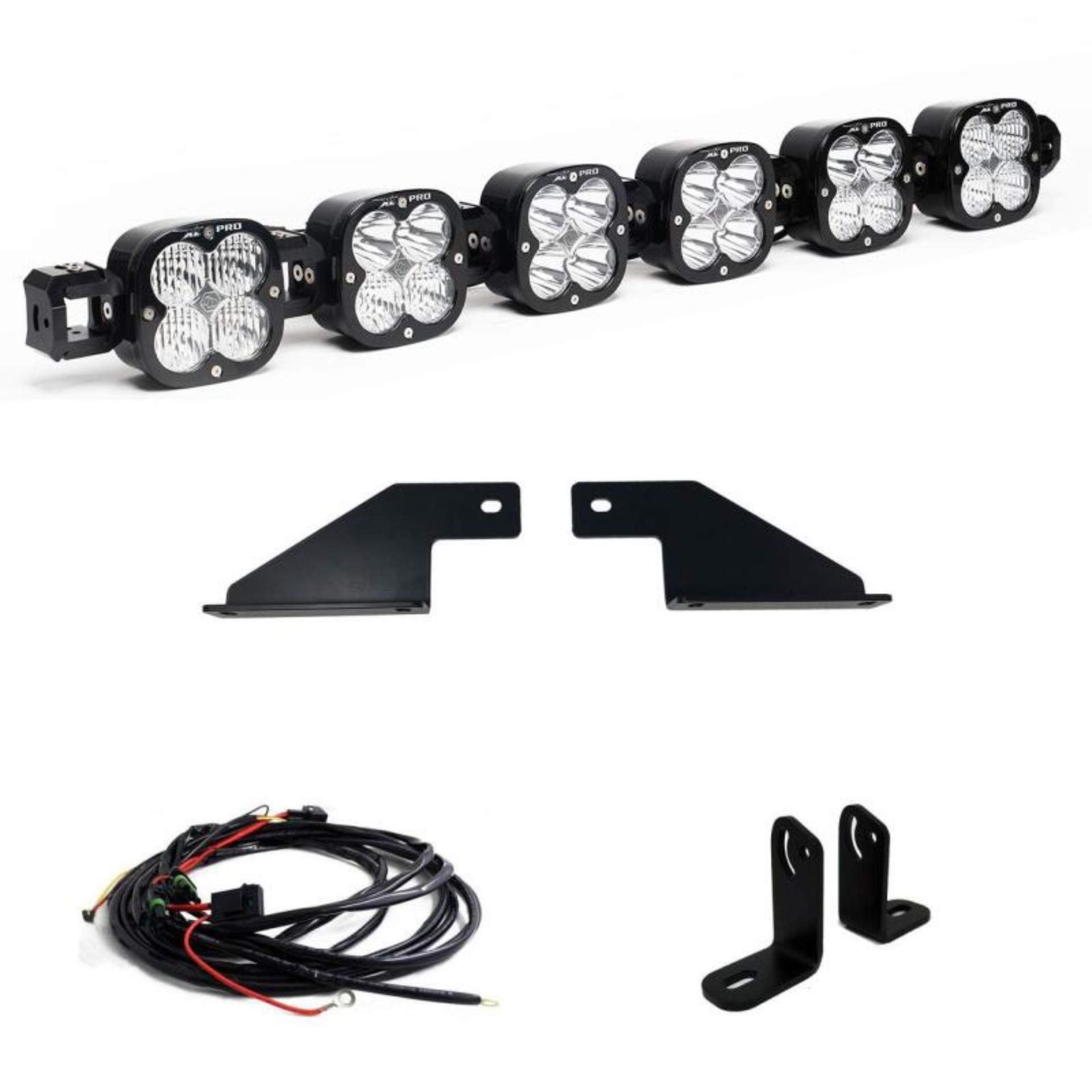 Picture of Baja Designs 2021+ Ford Raptor 6 XL Pro Linkable LED Light Bar Kit