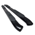 Picture of Westin 24-26 Toyota Tacoma Double Cab PRO TRAXX 5 Oval Nerf Step Bars - Black