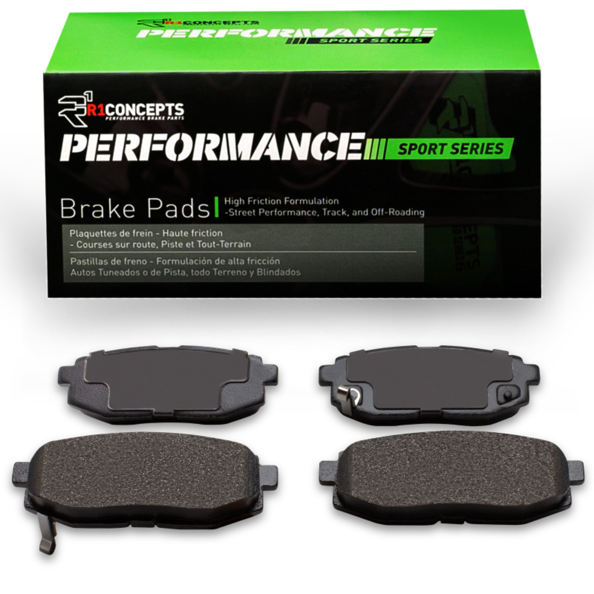 Picture of R1 24-25 Toyota GR86 Rear R1 Performance Sport Pads