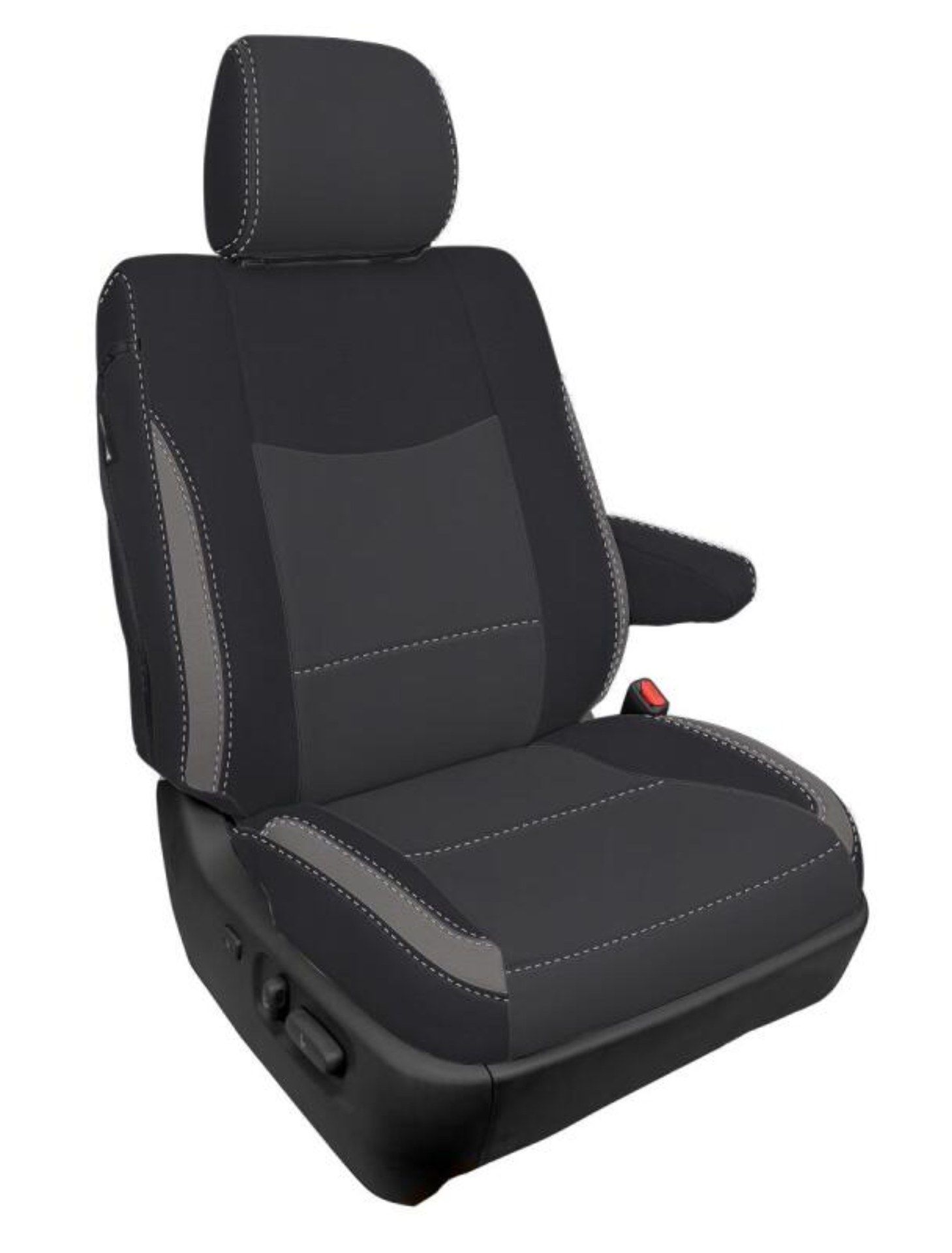Picture of PRP 03-09 Lexus GX470 Front Seat Covers (Pair) - Black and Gray