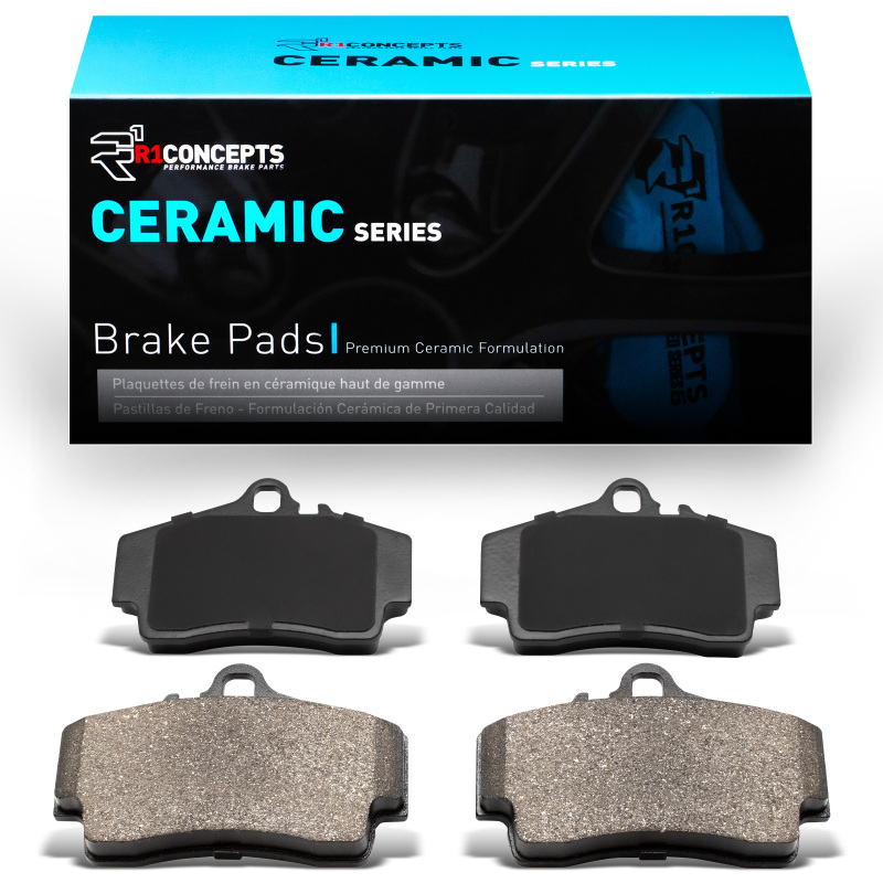 Picture of R1 97-12 Porsche Boxster Rear R1 Ceramic Brake Pads