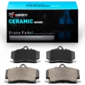 Picture of R1 97-12 Porsche Boxster Rear R1 Ceramic Brake Pads