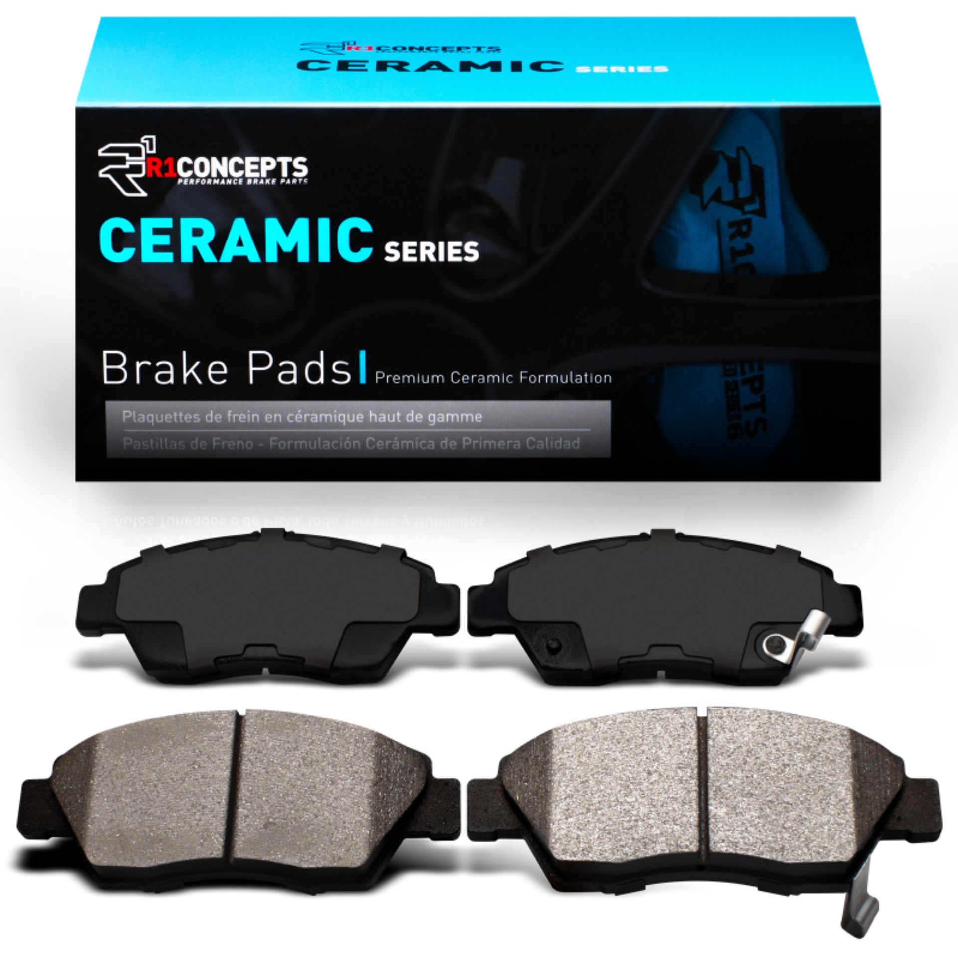 Picture of R1 93-15 Acura RSX Front R1 Ceramic Brake Pads