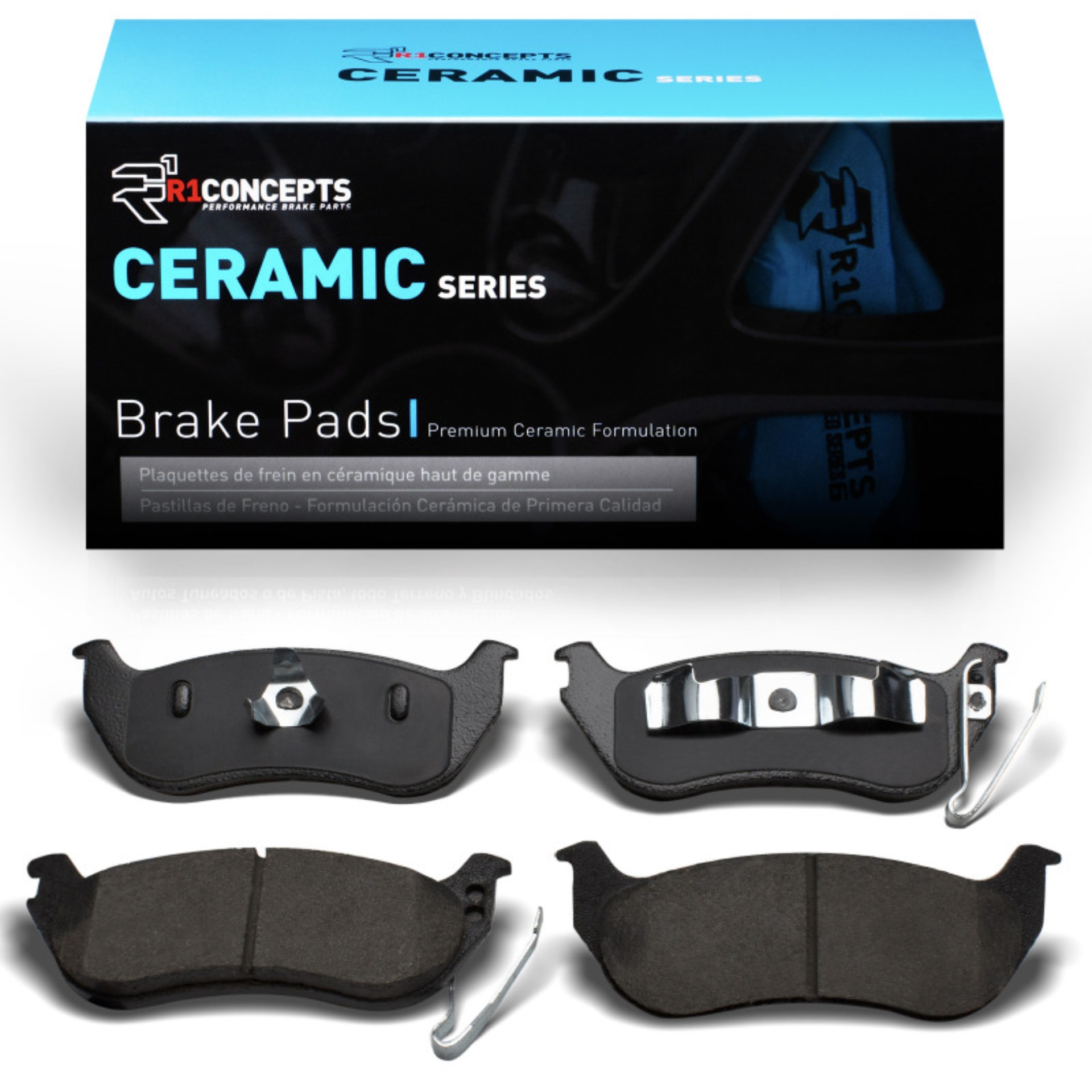Picture of R1 03-10 Ford Explorer Sport Trac Rear R1 Ceramic Brake Pads