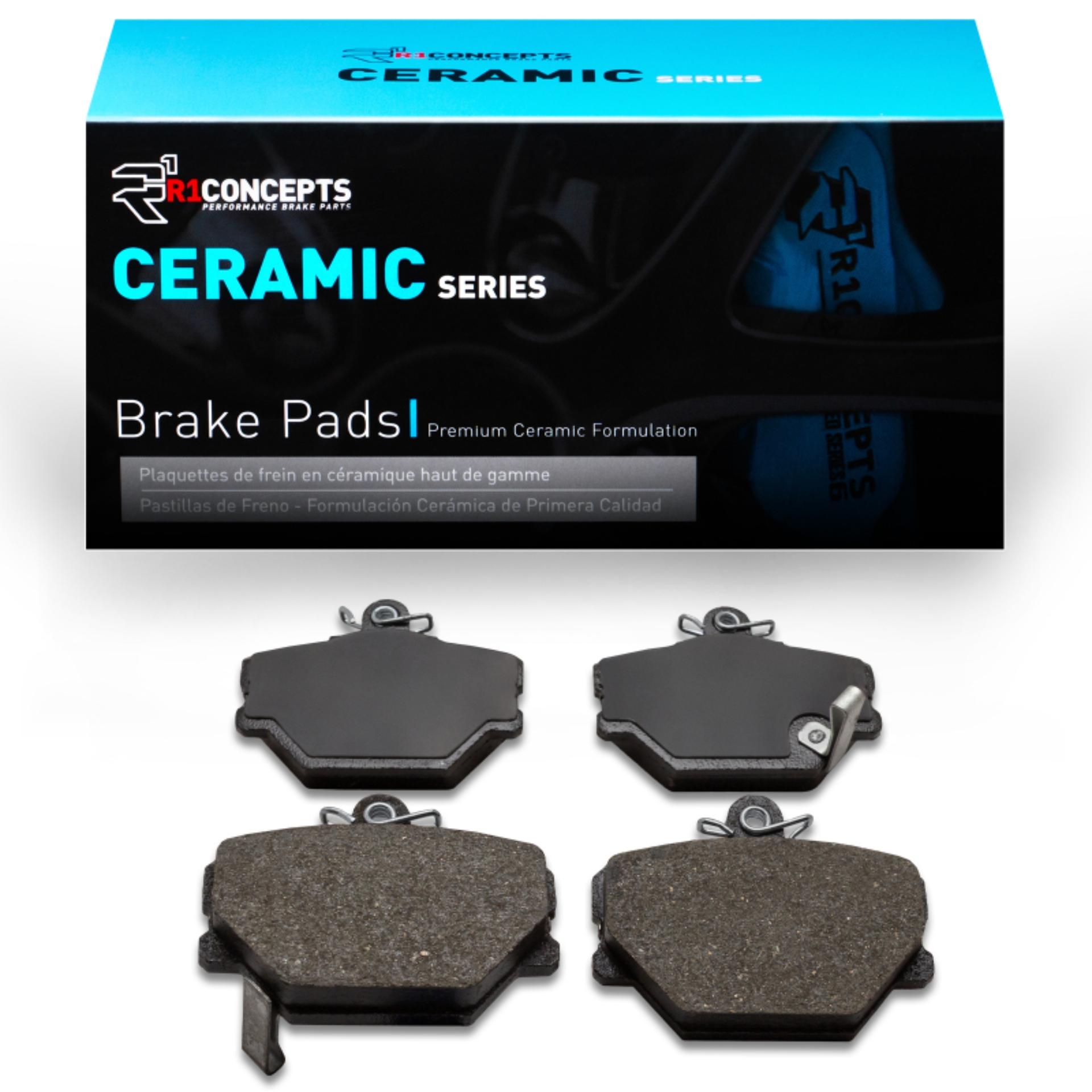 Picture of R1 05-16 Smart Fortwo Front R1 Ceramic Brake Pads