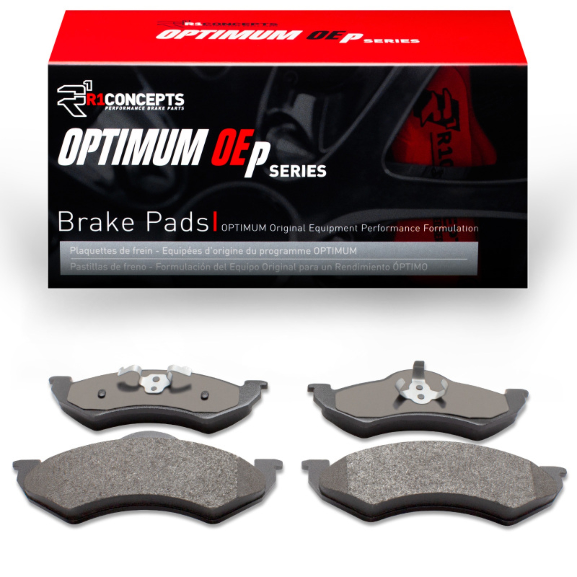 Picture of R1 00-02 Dodge Dakota RWD Front R1 Optimum OE Brake Pads