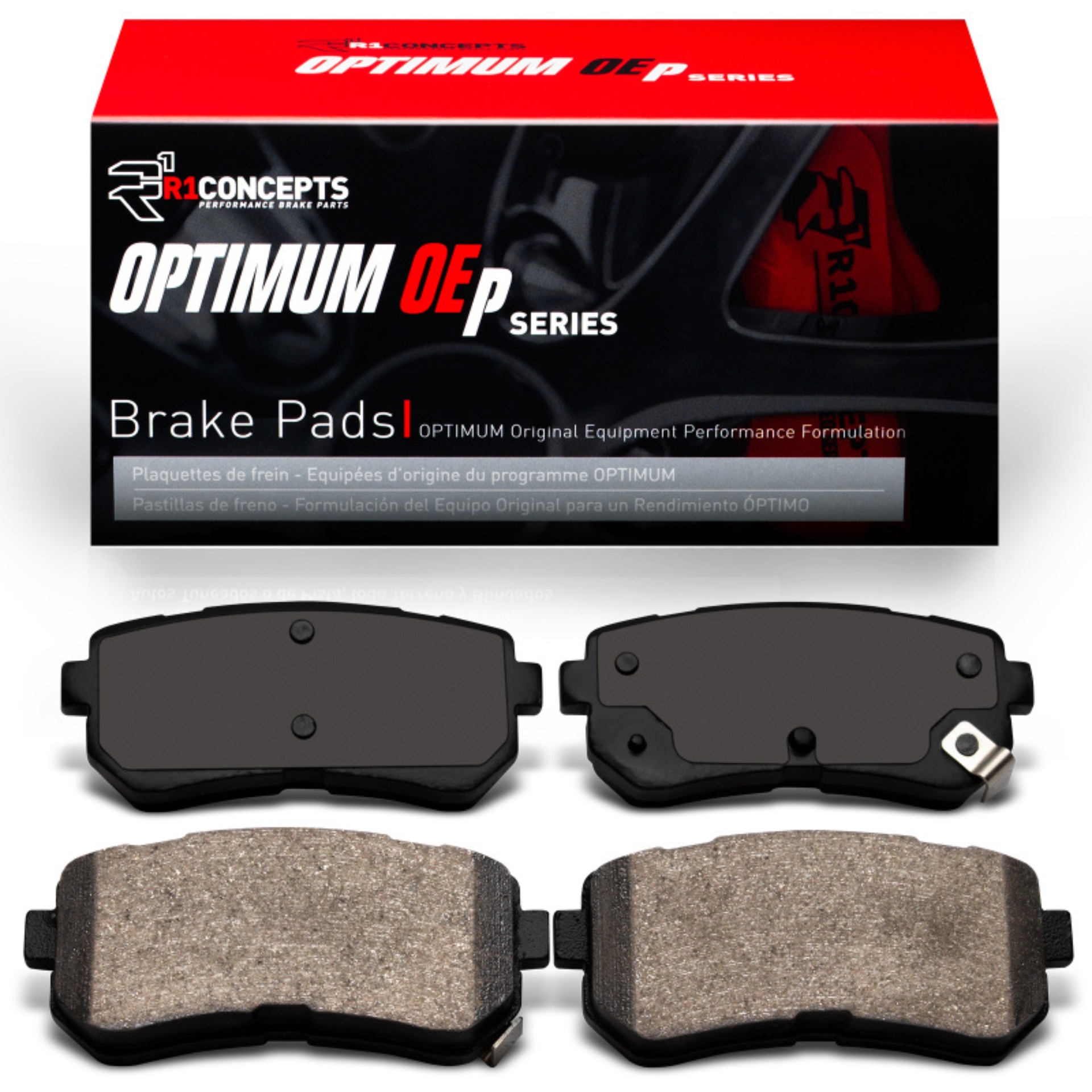 Picture of R1 18-25 Hyundai Kona Rear R1 Optimum OE Brake Pads