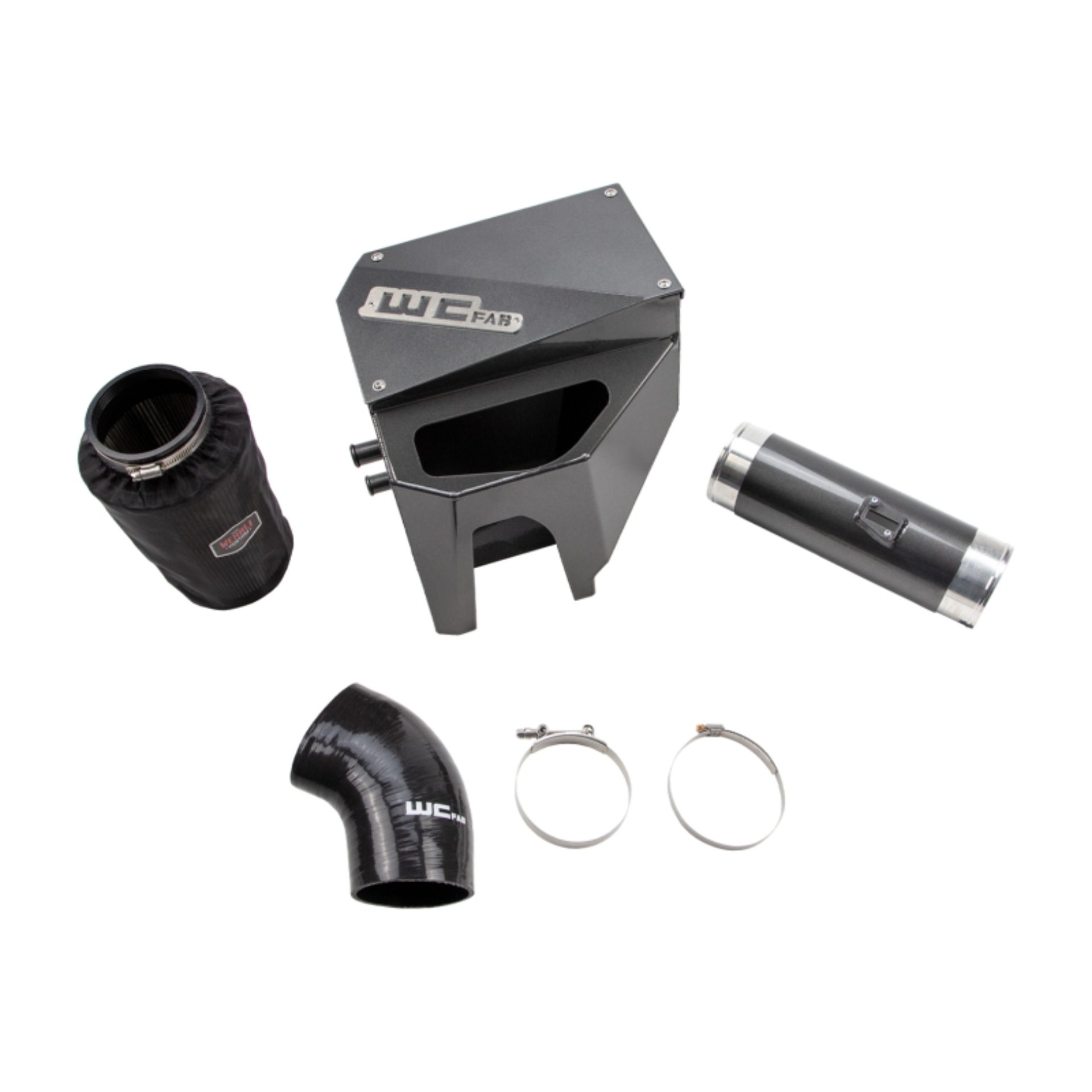 Picture of Wehrli 20-24 Ford 6.7L Powerstroke 4in. Intake Kit - Illusion Purple