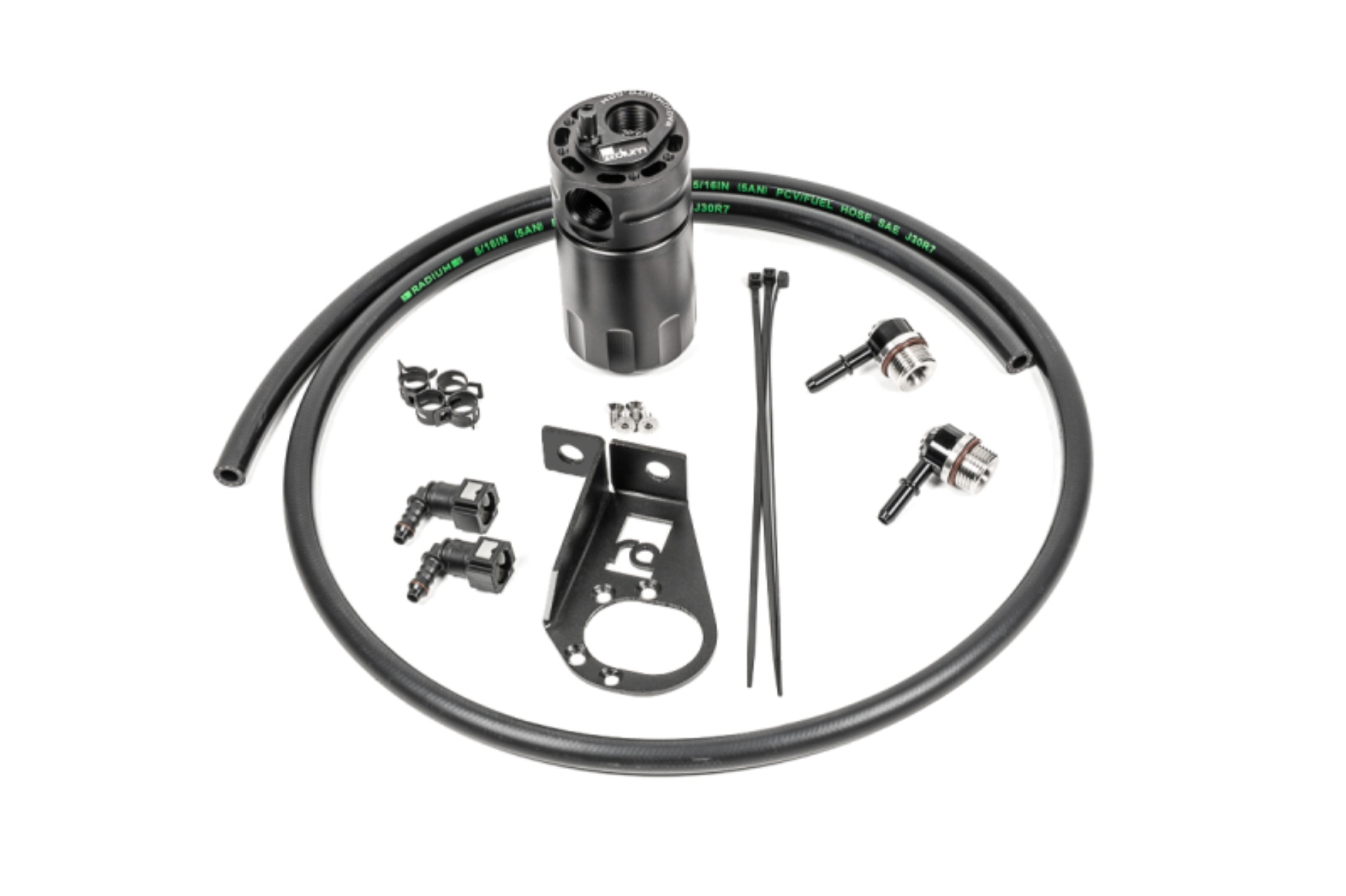 Picture of Radium Engineering Mitsubishi EVO 4-6 Catch Can Kit PCV Fluid Lock