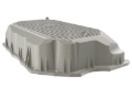 Picture of aFe GM Diesel Trucks 20-25 V8-6.6L L5P POWER Street Series Transmission Pan Raw w/ Machined Fins