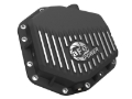 Picture of aFe Ford Bronco Raptor 22-25 V6-3.0L POWER Pro Series Rear Differential Cover Black w/ Machined Fins