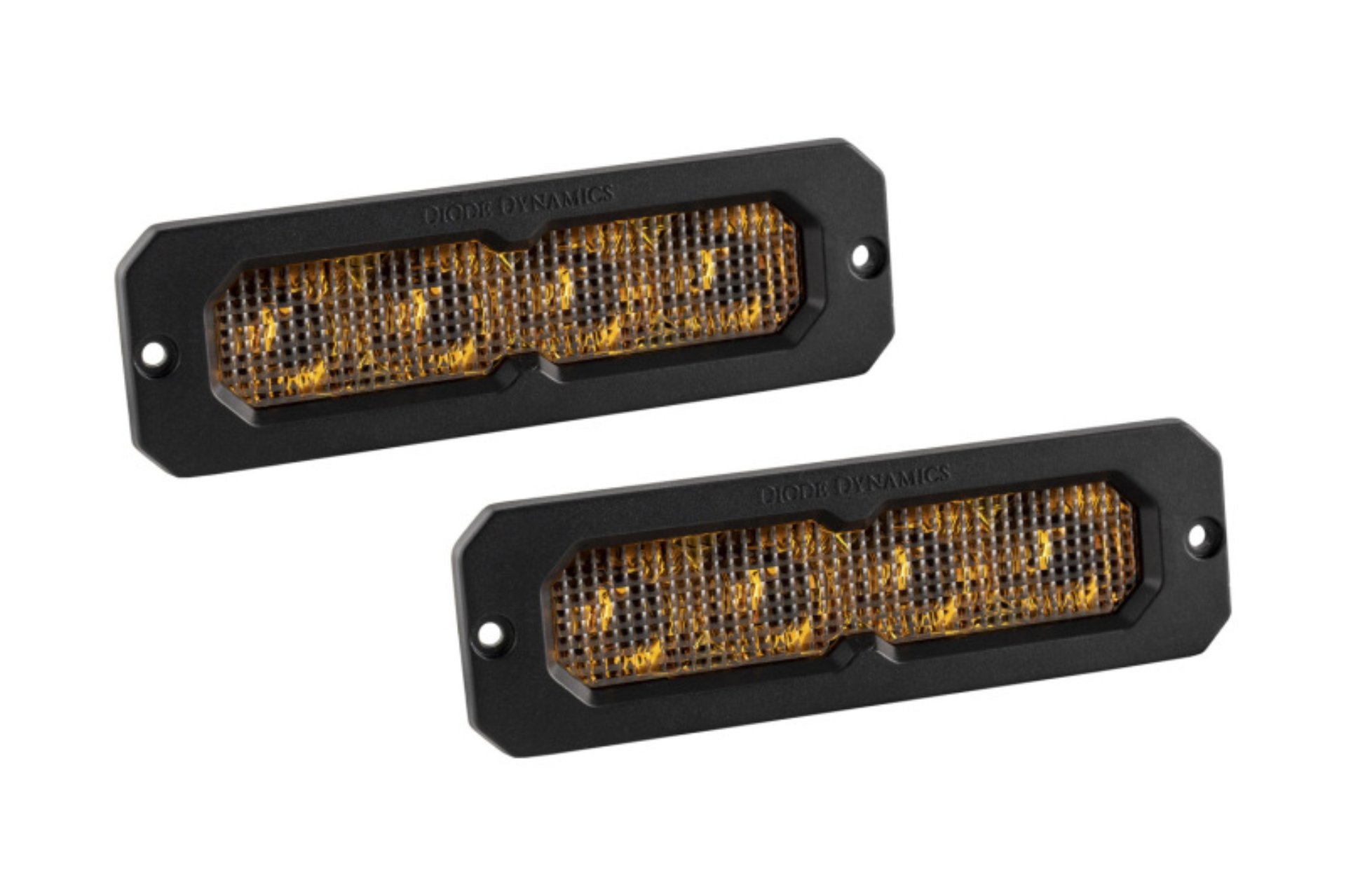 Picture of Diode Dynamics SS6 Pro Yellow Combo Flush ABL (pair) 3000K