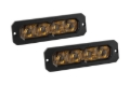 Picture of Diode Dynamics SS6 Max Yellow Combo Flush ABL (pair) 3000K