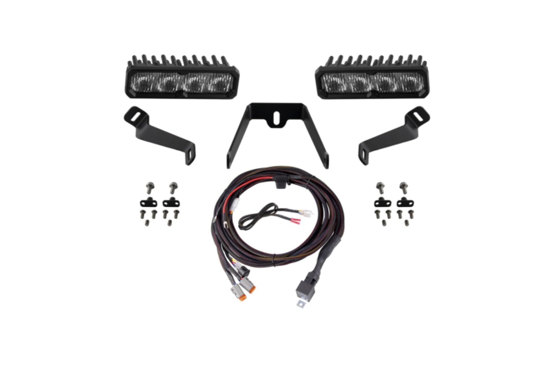 Picture of Diode Dynamics 2015-2017 Subaru WRX SS6 Pro LED Kit White Fog 6000K