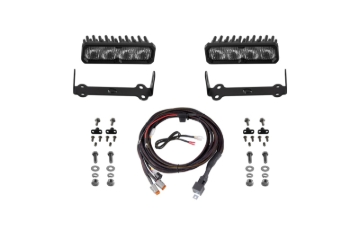 Picture of Diode Dynamics 2014-2024 Toyota 4Runner SS6 Pro LED Kit White Fog 6000K