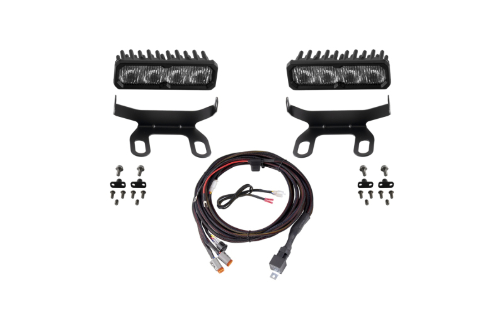Picture of Diode Dynamics 2013-2018 Ram 1500 Ram Standard SS6 Pro LED Kit White Fog 6000K