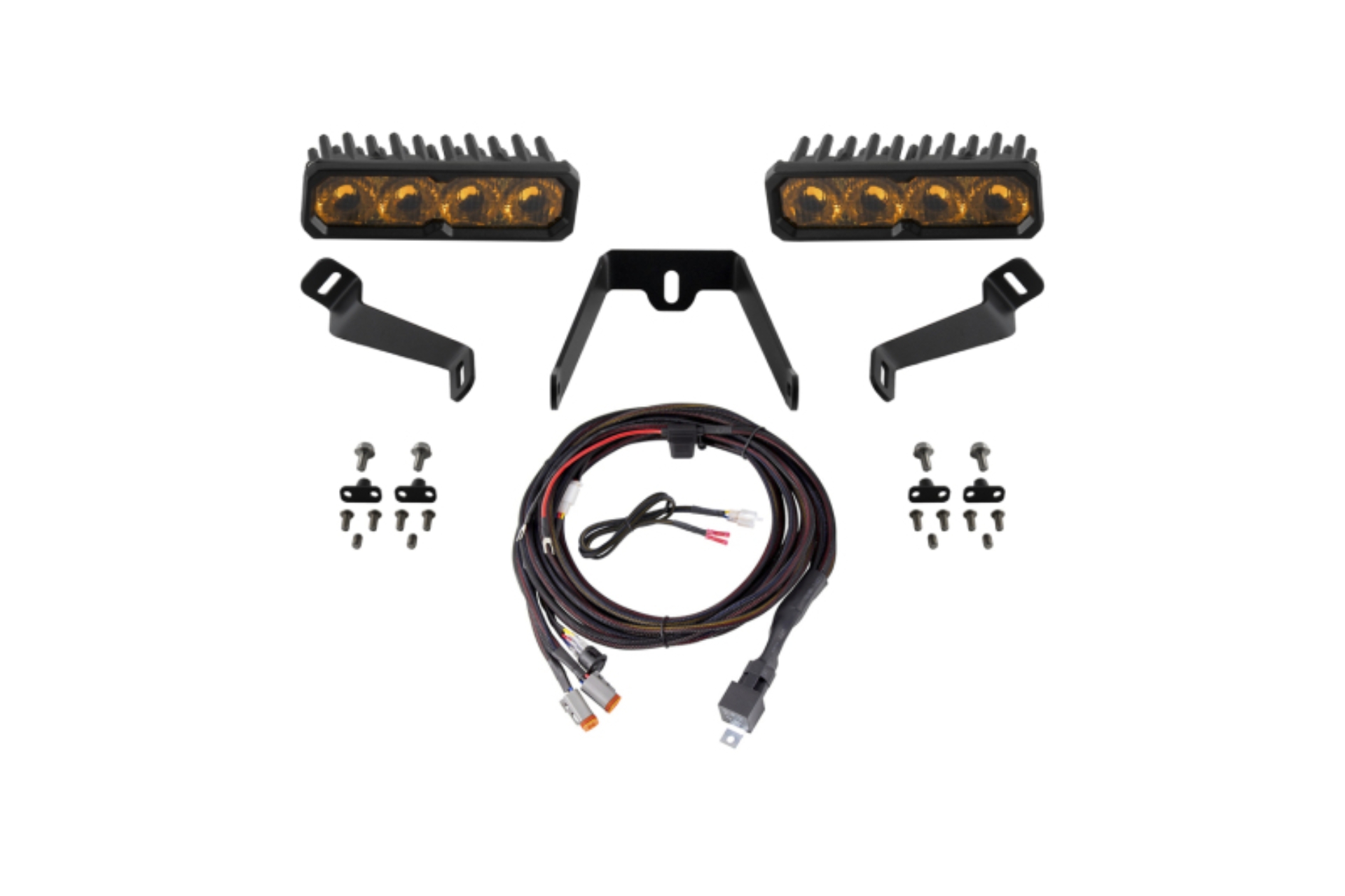 Picture of Diode Dynamics 2015-2017 Subaru WRX SS6 Sport LED Kit Yellow Driving 3000K