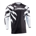 Picture of Answer 26 LE Syncron Rizz Vented Jersey Black/White/Cyan - Small