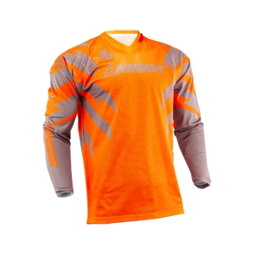 Picture of Answer 26 LE Syncron Rizz Vented Jersey Orange/Grey/White - XL