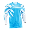 Picture of Answer 26 LE Syncron Rizz Vented Jersey Cyan/White/Black Youth - Small