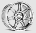 Picture of Kansei K17X Seven 18x8.5in / 5x114.3 BP / 35mm Offset / 73.1mm Bore - Chrome