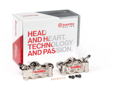 Picture of Brembo 2014 Ducati Monster 696 ABS/10-11 Monster 750 GP4-RX Brake Caliper - Front Left/Right