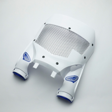 Picture of Cycra 24-25 Yamaha YZ250F/FX/ 23-25 YZ450F/FX Vented Stadium Plate - White